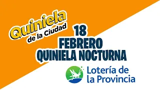 Resultados Quinielas nocturnas de la Ciudad, Buenos Aires Jueves 18 de Febrero