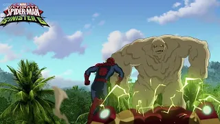 Spider-Man VS Sandman AWESOME Fight Scene - Ultimate Spider-Man VS The Sinister Six