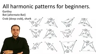 How to trade with harmonic patterns for beginners.
