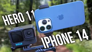 iPhone 14 Action Mode vs GoPro Hero 11 Black - Did Apple Just KILL GoPro?!