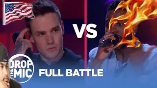 Drop the Mic: LIAM PAYNE vs JASON DERULO - FULL BATTLE | TBS | REACTION