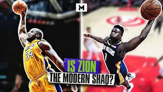 10 Minutes Of Zion Williamson DOMINATING! The Modern Shaq?? 🤔