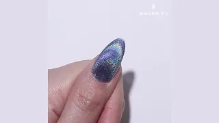 Laser Rainbow Cat Magnetic Gel Color Swatches Part 1 I BORN PRETTY