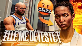 NBA 2K22 MA CARRIÈRE PS5 - CETTE FEMME ME DÉTESTE 😡 ( ça craint .. ) EP 9