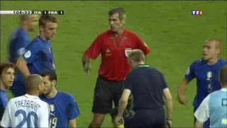 [FOOT] Mondial 2006 Finale France-Italie Zidane Carton rouge