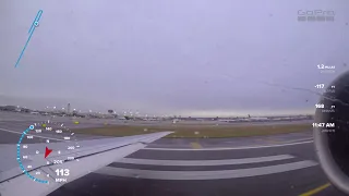 Delta MD-88 Take off at EWR