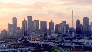 TIMELAPSE: Dallas skyline in February 2024