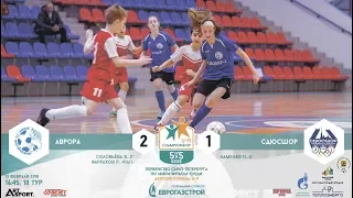 ЖФК Аврора U-13 - СДЮСШОР Кировского района  13.02.2018.