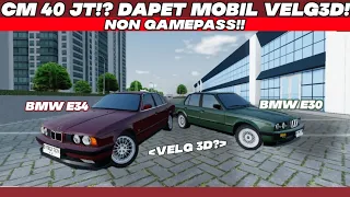40 JT DAPET MOBIL VELG 3D!!?|rekomendasi mobil murah non gp velg 3d|review bmw e30 dan e34