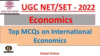 UGC NET 2022 | Economics | MCQs on International Economics | Crash Course