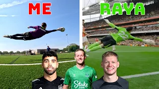 RECREATING THE BEST SAVES FROM 2023/24 SEASON ft Raya, Ramsdale & Pickford