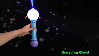 Everything Glows - LED Bubble Wand