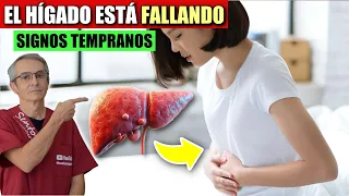 ¡El HÍGADO comienza a FALLAR! 12 SIGNOS tempranos de DAÑO HEPÁTICO