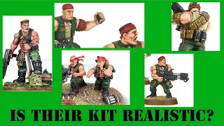 How 'realistic' is the Catachan Jungle Fighter equipment? | Astra Militarum lore | Warhammer 40,000