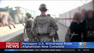 Pentagon Says US Military Evacuation Of Afghanistan Has Ended