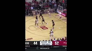 TJD Passes 2000 Career Points with Dunk vs. Rutgers | Indiana Basketball