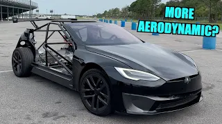 Making The World's Lightest Tesla Even Faster!