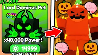 I Bought LORD DOMINUS PET And BEAT HALLOWEEN EVENT in Pull a Sword..