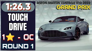 Asphalt 9 Aston Martin Vantage V12 2022 Grand Prix Touch Drive Round 1 1 star Overclock