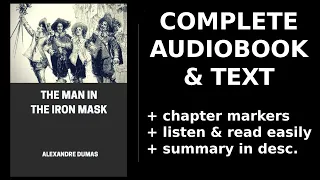The Man in the Iron Mask (1/2) 💖 By Alexandre Dumas. FULL Audiobook