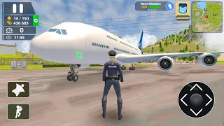 Flying Airbus A380 Airplane Police Car and Eurocopter EC135 Helicopter Simulator - Android Gameplay.