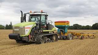 Claas Challenger 95E | Claydon V-Drill direct drill | Modern Classic | Rubber Track Revolution DVD