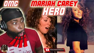 I LOST IT!!! RAP FAN REACTS TO  Mariah Carey - Hero (Official HD Video)