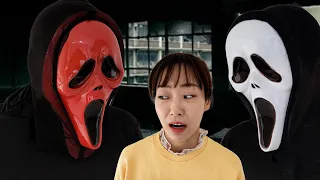 옷장속에 스크림 가면을 두면? 조이퐁의 무서운 스크림 귀신 이야기 모아보기 Scary Scream Ghost Story