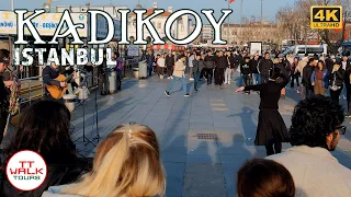 👨‍🎤Moda Seaside Walking Tour Istanbul | Kadikoy Walking Tour | 4K 60fps