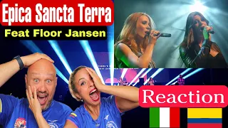 Epica - Sancta Terra feat Floor Jansen ♬ Reaction 🇮🇹Italian And Colombian🇨🇴