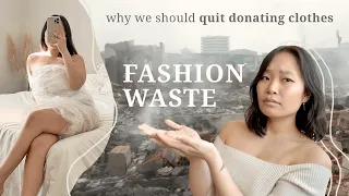 our fast fashion waste crisis & are you wearing oil/plastic?