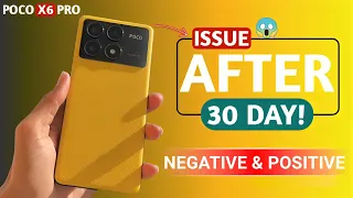 poco x6 pro 5g deep review"AFTER 30 DAY REALITY"|BIG ISSUE😱|with Hyper OS🤔 #pocox6pro #shorts #poco