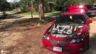 Twin turbo gto chase by police 🔥🤬