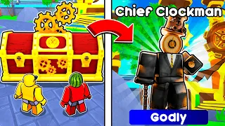 UNLOCKING CHIEF CLOCKMAN in Toilet Tower Defense