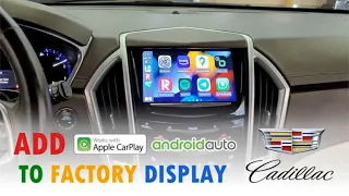 ADD APPLE CARPLAY ANDROID AUTO CADILLAC CUE SYSTEM GOOGLE MAPS WAZE SPOTIFY BACKUP CAMERA