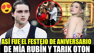 MÍA RUBÍN FESTEJA PRIMER ANIVERSARIO CON SU NOVIO: PRESUME EL COSTOSO REGALO QUE RECIBIÓ😱