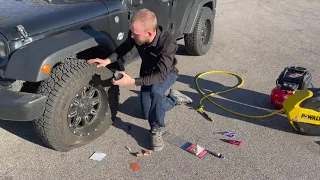 Fix a Jeep Sidewall in 5 minutes!