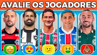 🥇 AVALIE os JOGADORES que atuam SOMENTE no BRASIL | Mas sem Clubismo! kkk'