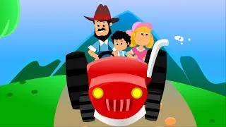 The Farmer in the Dell | English Nursery Rhyme | Kids Tv Cartoons For Toddlers