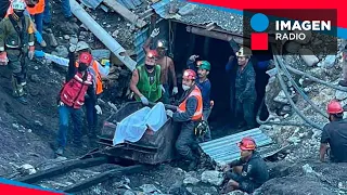 10 mineros quedan atrapados en derrumbe de pozo de carbón en Coahuila