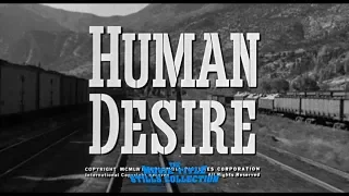 Human Desire (1954) title sequence