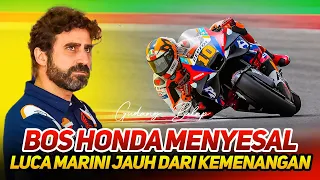 MENYESAL PECAT MARC MARQUEZ🔥BOS HONDA TAK MENYANGKA, LUCA MARINI NOL POIN~JAUH DARI KEMENANGAN