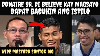 MAGSAYO 50-50 Ang LABAN Kontra kay REY VARGAS Ayun kay DONAIRE SR. | Magsayo vs Vargas FIGHT