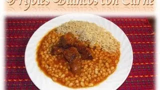 Receta Frijoles Blancos Guatemala