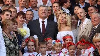 Новый садик в Слобожанском на Днепропетровщине Президент Украины назвал примером децентрализации