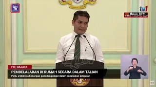 [LIVE] Sidang media Menteri Kanan Pendidikan, Dr Mohd Radzi Md Jidin