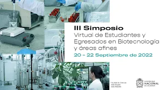 III Simposio Virtual de Estudiantes y Egresados de Posgrado en Biotecnología y áreas afine