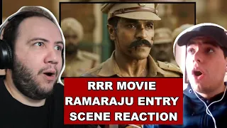 RRR Movie Ramaraju Entry Scene Reaction | The Fire! | Ram Charan | SS Rajamouli  | Producer Reacts