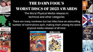 2023 Damn Fool Awards: The worst physical media disc releases of 2023