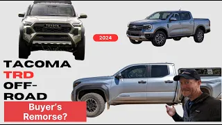 6 Weeks with My 2024 Tacoma TRD Off-Road – Do I Regret Not Getting the Hybrid or Ranger?